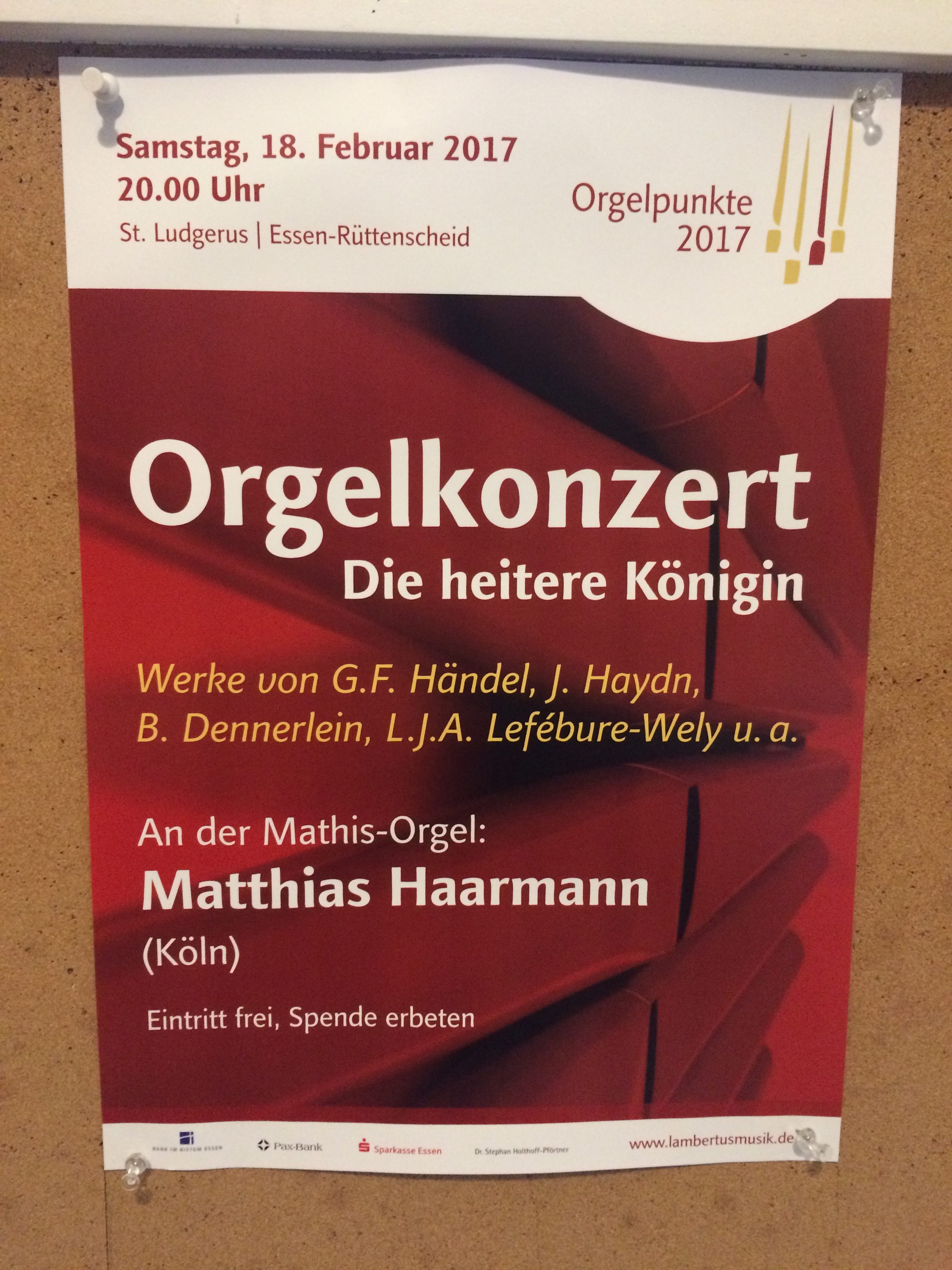 Plakat Die heitere Königin Essen-Rüttenscheid